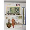 Image 1 : 1990s Stamp, banknotes and coinsCover #3 -Great Britain