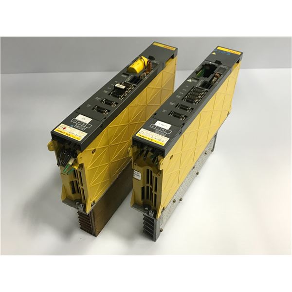 (2) Fanuc #A06B-6079-H105 Servo Amplifier Module
