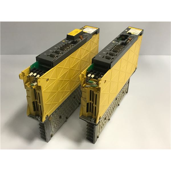 (2) Fanuc #A06B-6079-H105 Servo Amplifier Module