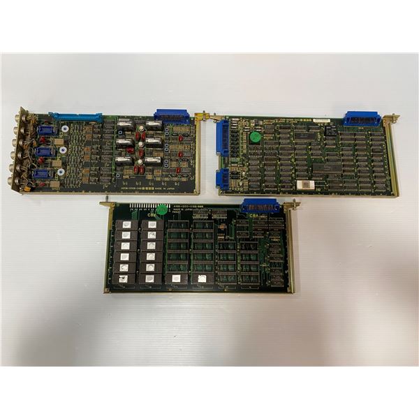 Lot of (3) Fanuc Circuit Boards