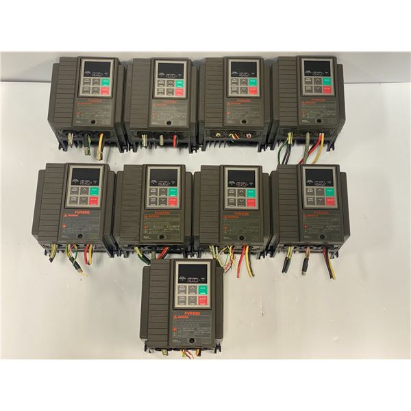 Lot Of FUJI Electric # FVR1.5E9S-2 Drives