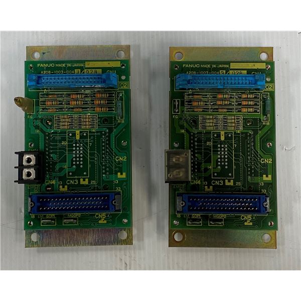 (2) Fanuc # A20B-1003-0043/02B Circuit Boards