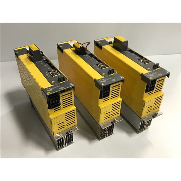 (3) Fanuc #A06B-6124-H209 Servo Amplifier Module
