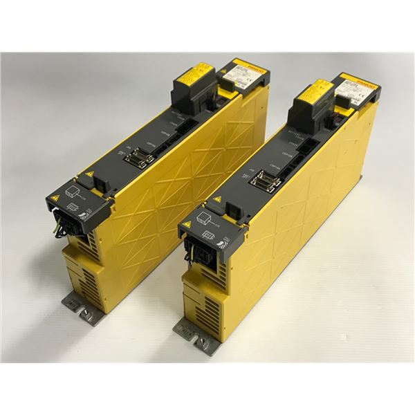 (2) Fanuc # A06B-6124-H102 Servo Amplifier Modules