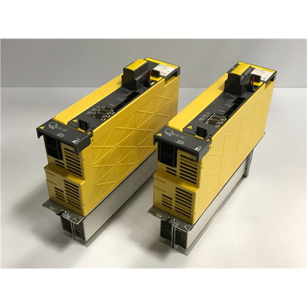 (2) Fanuc # A06B-6124-H207 Servo Amplifier Modules