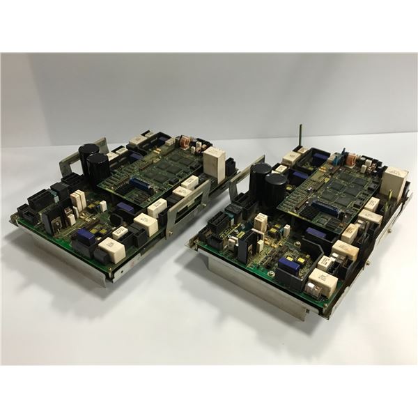 (2) Fanuc #A06B-6105-H002 Servo Amplifiers