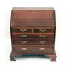 Image 2 : A MAHOGANY MINIATURE CHIPPENDALE-STYLE SLANT FRONT DESK