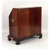 Image 7 : A MAHOGANY MINIATURE CHIPPENDALE-STYLE SLANT FRONT DESK