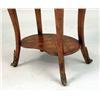 Image 3 : A LOUIS XV-STYLE MARQUETRY AND PARQUETRY INLAID ORMOLU-MOUNTED OVAL SIDE TABLE