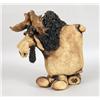 Image 1 : A WHIMSICAL CERAMIC SCULPTURE OF A MOOSE