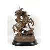 Image 1 : A BRONZE SCULPTURE OF A CLASSICAL SCENE