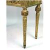 Image 4 : A VENETIAN-STYLE GILT CARVED WOOD MARBLE TOP DRESSING TABLE AND CHAIR
