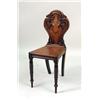 Image 10 : AN ENGLISH VICTORIAN BURLWOOD AND WALNUT FIGURAL GRAINED, PAINTED AND DECORATED DAVENPORT DESK