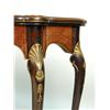 Image 3 : A MAHOGANY PARCEL-GILT CARVED CONSOLE TABLE