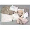 Image 1 : A GROUP OF FINE TABLE LINENS AND LACES