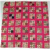 Image 2 : A 1920S RED AND WHITE CHECKED QUILT