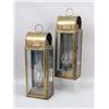Image 2 : A PAIR OF ENGLISH BRASS LANTERNS