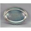 Image 2 : TWO SILVER-PLATED OVAL TRAYS