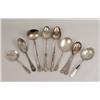 Image 1 : A GROUP OF STERLING SILVER FLATWARE SERVING PIECES