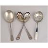 Image 4 : A GROUP OF STERLING SILVER FLATWARE SERVING PIECES