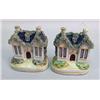 Image 4 : A GROUP OF STAFFORDSHIRE PORCELAIN COTTAGES