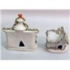 Image 7 : A GROUP OF STAFFORDSHIRE PORCELAIN COTTAGES