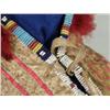 Image 4 : A NATIVE AMERICAN BEADED AND NEEDLEWORK PAPOOSE CARRIER