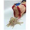 Image 6 : A NATIVE AMERICAN BEADED AND NEEDLEWORK PAPOOSE CARRIER