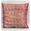 Image 5 : A GROUP OF FOUR ASSORTED DOWN-FILLED DECORATIVE PILLOWS