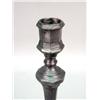 Image 3 : THREE CONTEMPORARY PEWTER CANDLESTICKS
