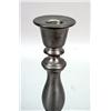 Image 5 : THREE CONTEMPORARY PEWTER CANDLESTICKS