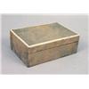 Image 6 : THREE STACKING ENGLISH IVORY-BANDED SHAGREEN BOXES