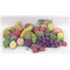 Image 1 : A LARGE ASSORTMENT OF BEADED VELVET FRUIT