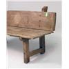 Image 6 : TWO RUSTIC NEW MEXICO-STYLE WOODEN BENCHES