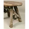 Image 2 : A RUSTIC BLEACHED DRIFTWOOD AND PINE TABLE