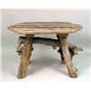 Image 4 : A RUSTIC BLEACHED DRIFTWOOD AND PINE TABLE