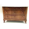 Image 5 : A LARGE OAK AND MARBLE VANITY DRESSER