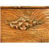 Image 5 : A LARGE ORNATELY CARVED AND STAINED OAK BLACK FOREST-STYLE CHEST OF DRAWERS
