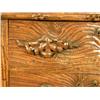 Image 6 : A LARGE ORNATELY CARVED AND STAINED OAK BLACK FOREST-STYLE CHEST OF DRAWERS