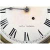 Image 2 : A SETH THOMAS OAK CASE REGULATOR WALL CLOCK