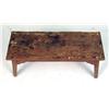 Image 4 : A WOODEN FOOT STOOL