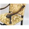 Image 4 : TWO BAROQUE-STYLE WALNUT ARMCHAIRS