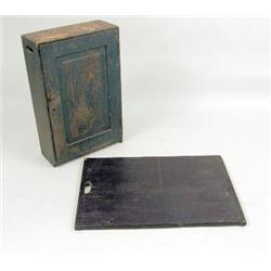 A PRIMITIVE PINE MEDICINE CABINET