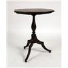 Image 3 : A FEDERAL OCTAGON-TOP MAHOGANY NEW YORK CANDLE STAND
