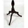 Image 5 : A FEDERAL OCTAGON-TOP MAHOGANY NEW YORK CANDLE STAND