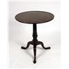 Image 1 : A QUEEN ANNE DISH-TOP TILT-TOP TABLE