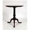 Image 2 : A QUEEN ANNE DISH-TOP TILT-TOP TABLE