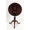 Image 5 : A QUEEN ANNE DISH-TOP TILT-TOP TABLE