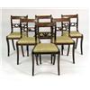 Image 1 : A SET OF SIX DUNCAN PHYFE-STYLE NEW YORK CHAIRS