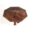 Image 2 : AN ITALIAN RENAISSANCE OCTAGONAL WALNUT STAND